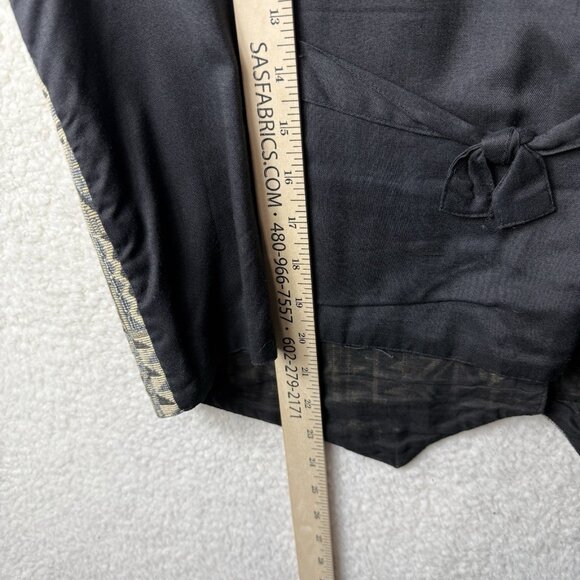 Vintage Agape Collection Tapestry Button Vest Women’s Large Southwestern Boho - Picture 6 of 6